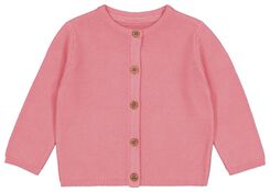 baby vest gebreid roze roze - 1000026214 - HEMA