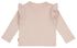 newborn t-shirt ajour roze 68 - 33433014 - HEMA