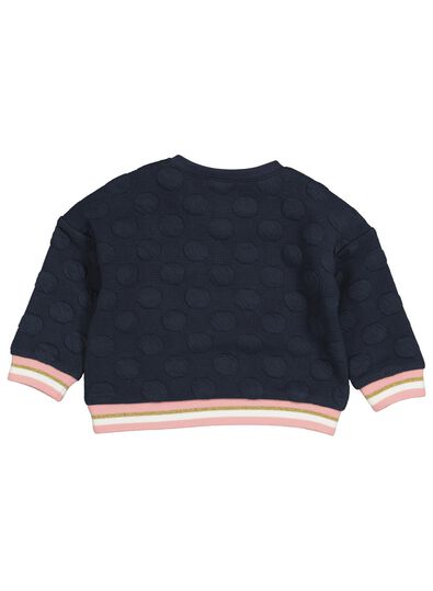 babysweater donkerblauw - 1000015303 - HEMA