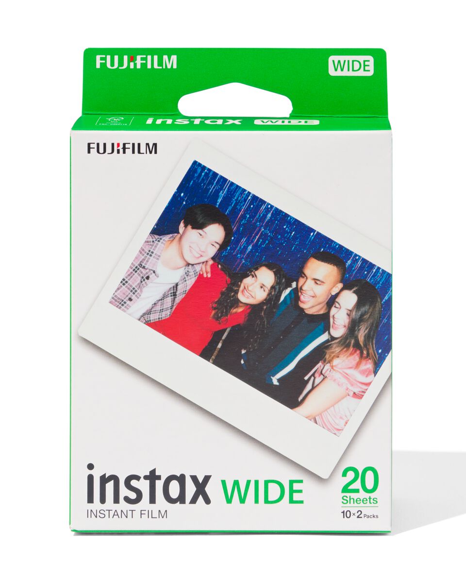 probleem Portret Altaar Fujifilm instax wide fotopapier (2x10/pk) - HEMA