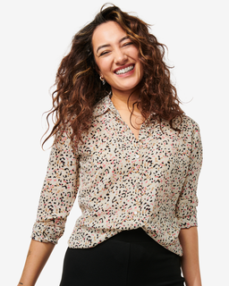 Dames Blouse Bobbie Gebroken Wit (gebroken wit)
