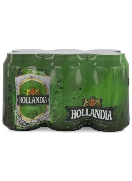 6-pak hollandia bier - 17400010 - HEMA