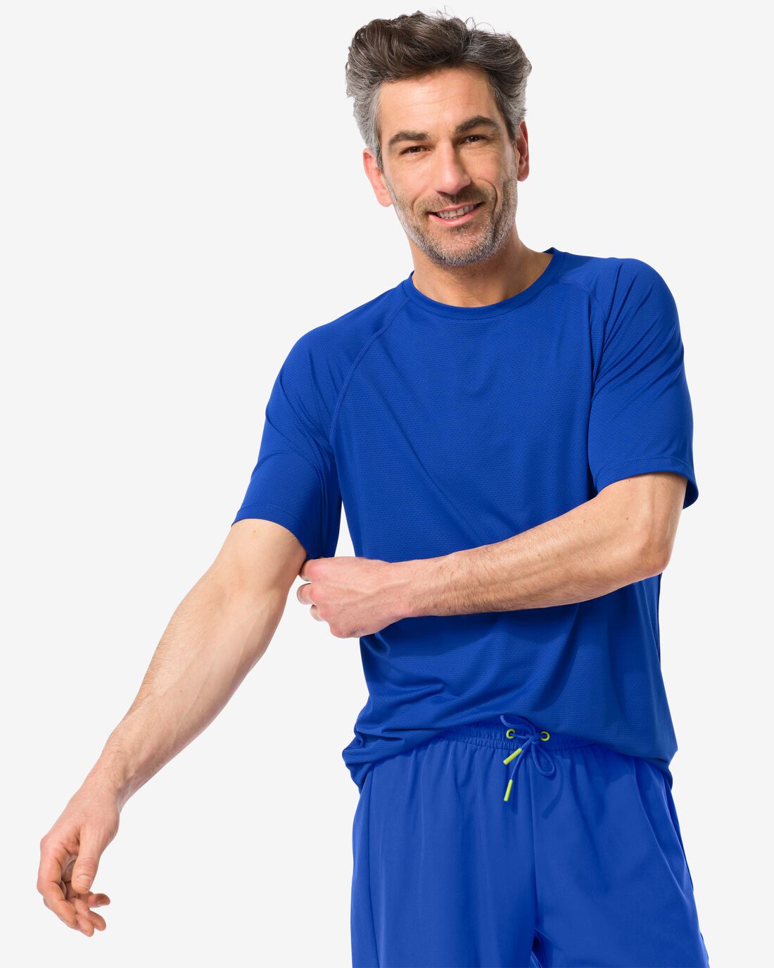 HEMA Heren Sportshirt Blauw (blauw)