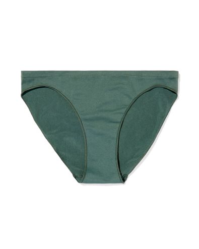 dames slip naadloos micro	 groen XL - 19630295 - HEMA