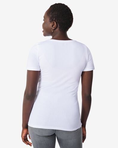 dames t-shirt wit XL - 36398026 - HEMA