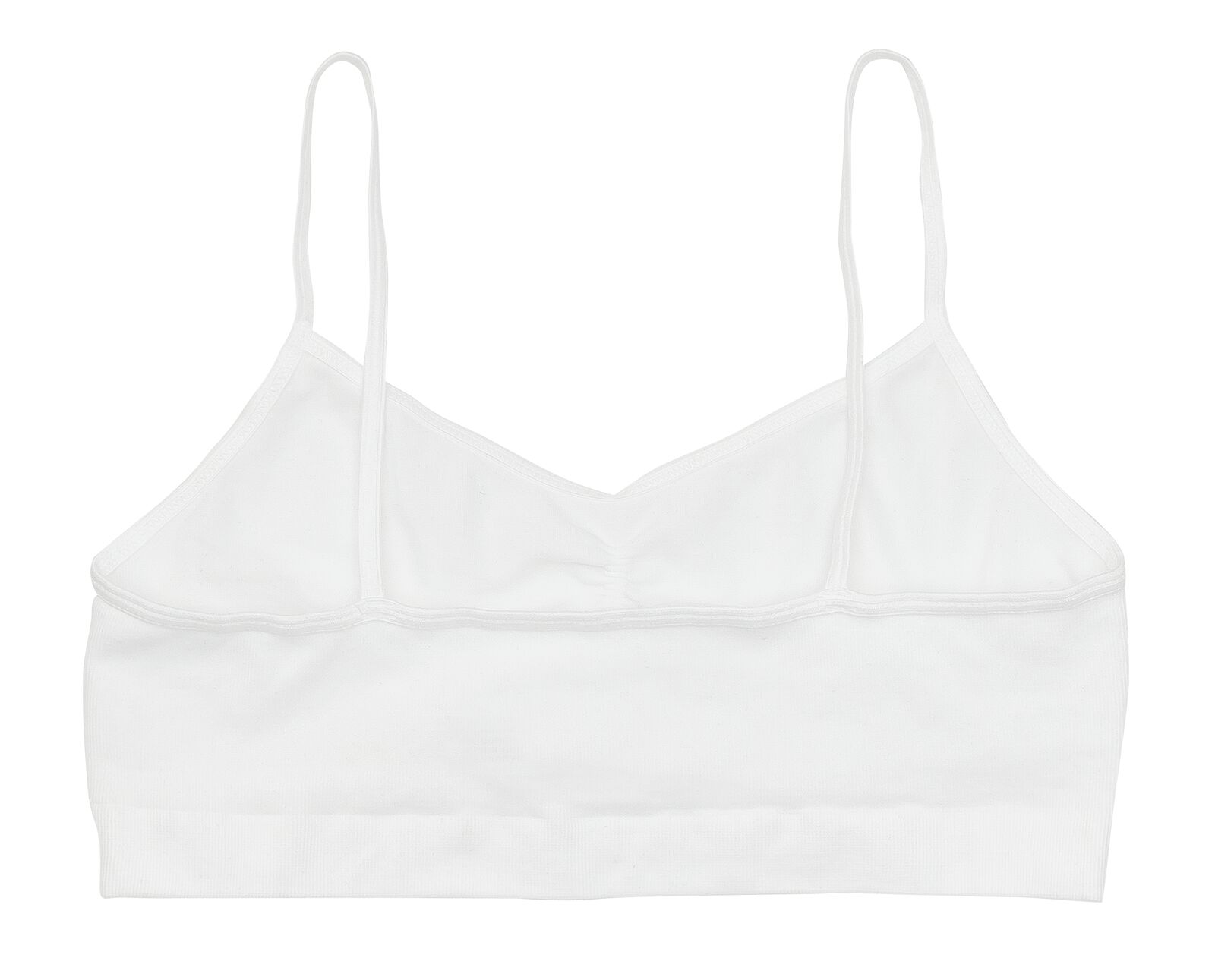 tiener top naadloos - 2 stuks zwart/wit - 1000002590 - HEMA