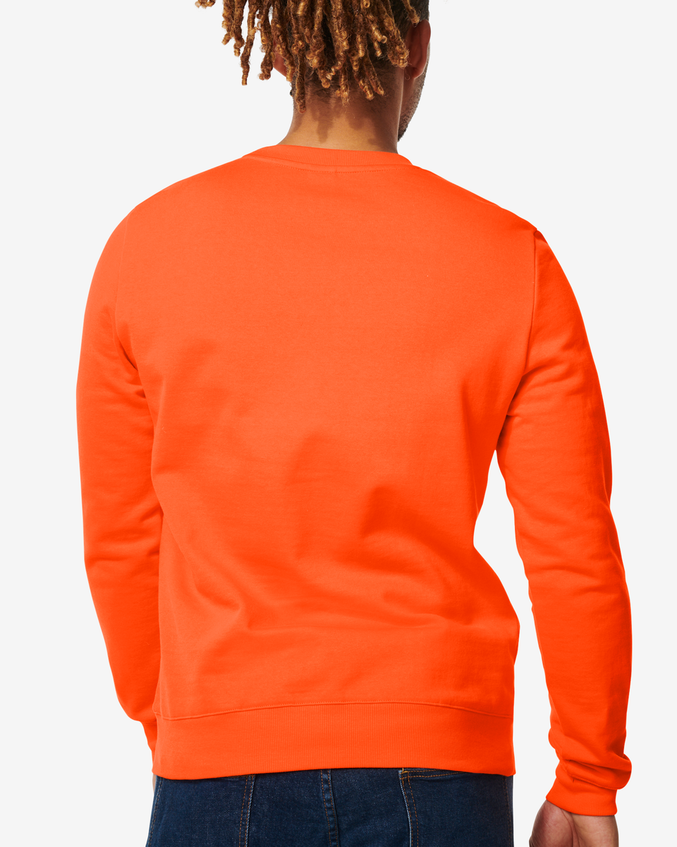 heren sweater WK oranje oranje - 1000029266 - HEMA