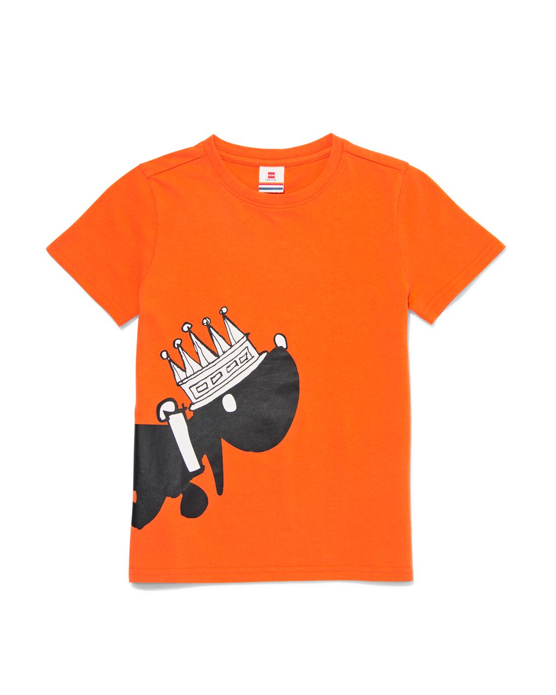 HEMA Kinder T-shirt Takkie Oranje (oranje)