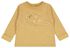 newborn sweater bever geel - 1000025921 - HEMA