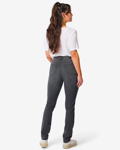 dames jeans - shaping skinny fit middengrijs - 1000018247 - HEMA