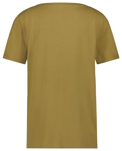 dames t-shirt Danila geel geel - 1000027512 - HEMA