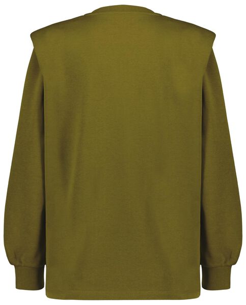 dames sweater Avery groen - 1000026112 - HEMA