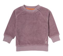 baby sweater badstof paars paars - 1000028654 - HEMA