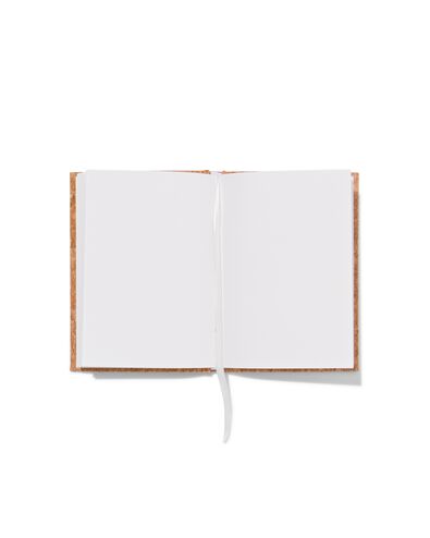notitieboek kurk blanco A6 - 14100172 - HEMA