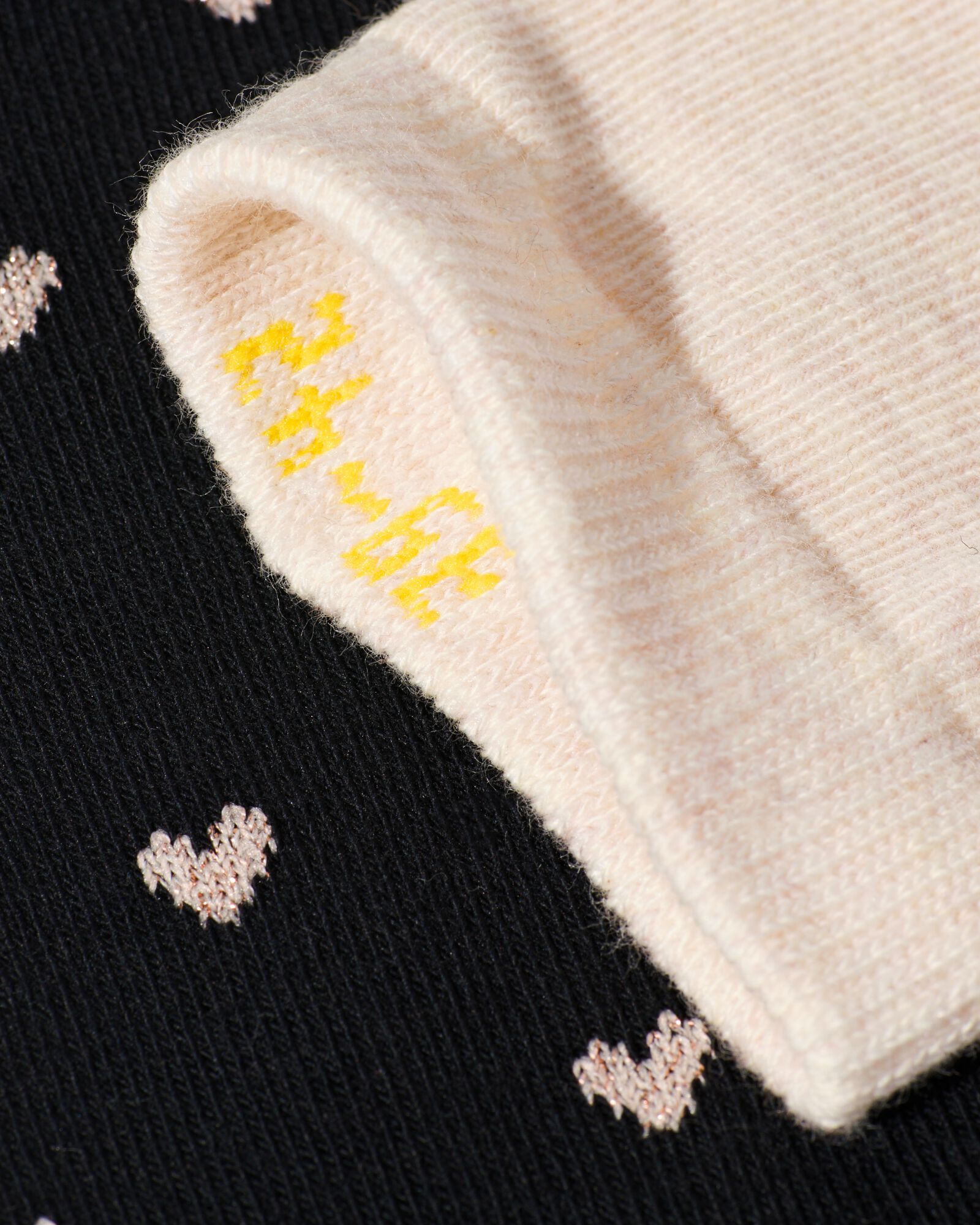 dames sokken met katoen - 5 paar zwart zwart - 4270405BLACK - HEMA