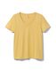 dames t-shirt Danila geel - 1000031183 - HEMA