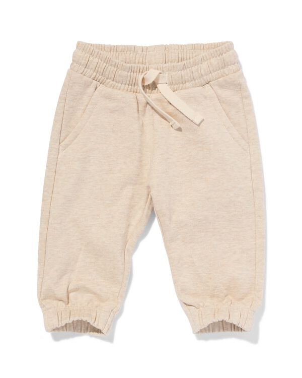 baby sweatbroek beige beige - 33128070BEIGE - HEMA