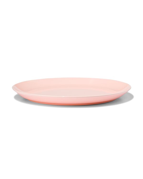 dinerbord Ø26cm Tafelgenoten new bone roze - 9650024 - HEMA