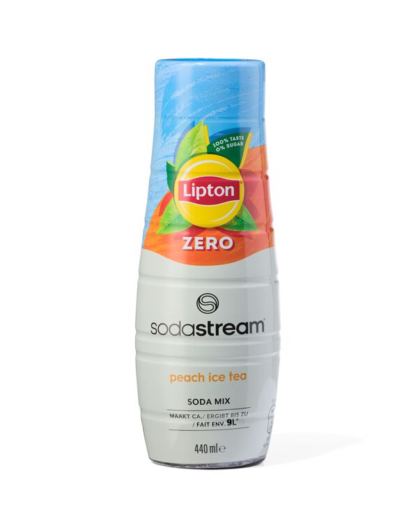 Lipton zero peach ice tea SodaStream siroop voor 9 liter - 80405213 - HEMA