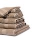 handdoeken - zware kwaliteit taupe taupe - 1000029030 - HEMA