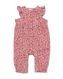 newborn jumpsuit met ruffle lichtpaars lichtpaars - 1000030961 - HEMA