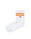 sokken met oranjetompouce wit 43/46 - 4220563 - HEMA
