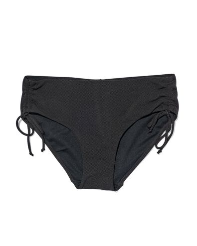 dames bikinibroekje verstelbare strik zwart XL - 22351364 - HEMA