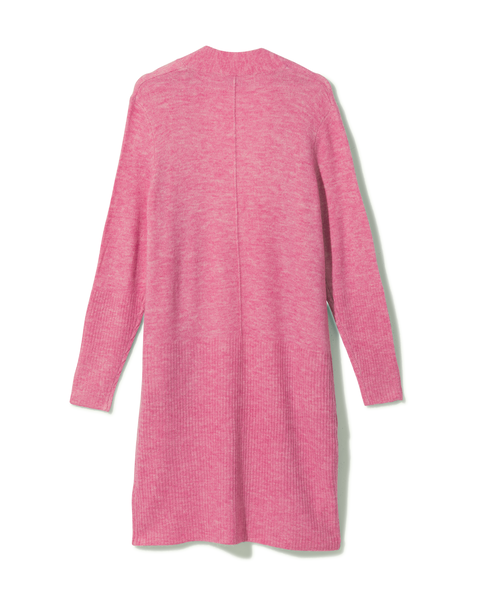 gebreid dames vest Lana roze roze - 1000029936 - HEMA
