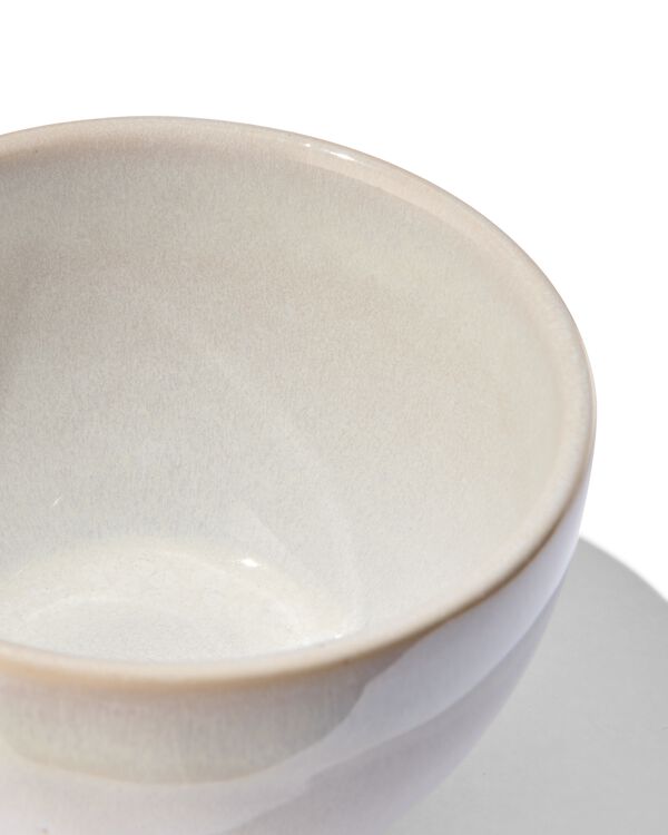 schaal Ø10cm Porto reactief glazuur wit - 9602236 - HEMA
