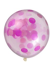 6-pak confetti ballonnen - 14230001 - HEMA