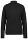 dames top col glitter zwart zwart - 1000021669 - HEMA