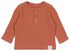 baby t-shirt wafel bruin - 1000025503 - HEMA