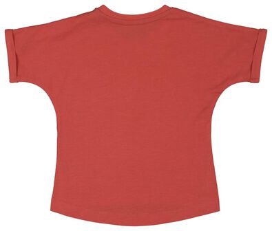 baby t-shirt koraal - 1000018083 - HEMA
