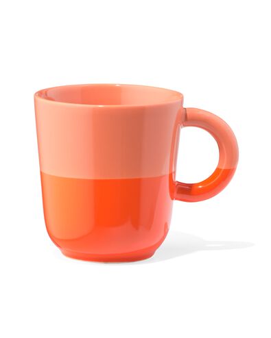 mok 280ml Tafelgenoten new bone rood+terra - 9650124 - HEMA mok 280ml Tafelgenoten new bone rood+terra - 9650124 - HEMA
