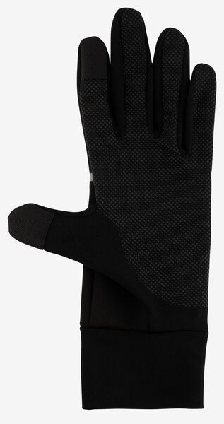 Uitstralen Autorisatie ergens dames handschoenen softshell met touchscreen zwart - HEMA