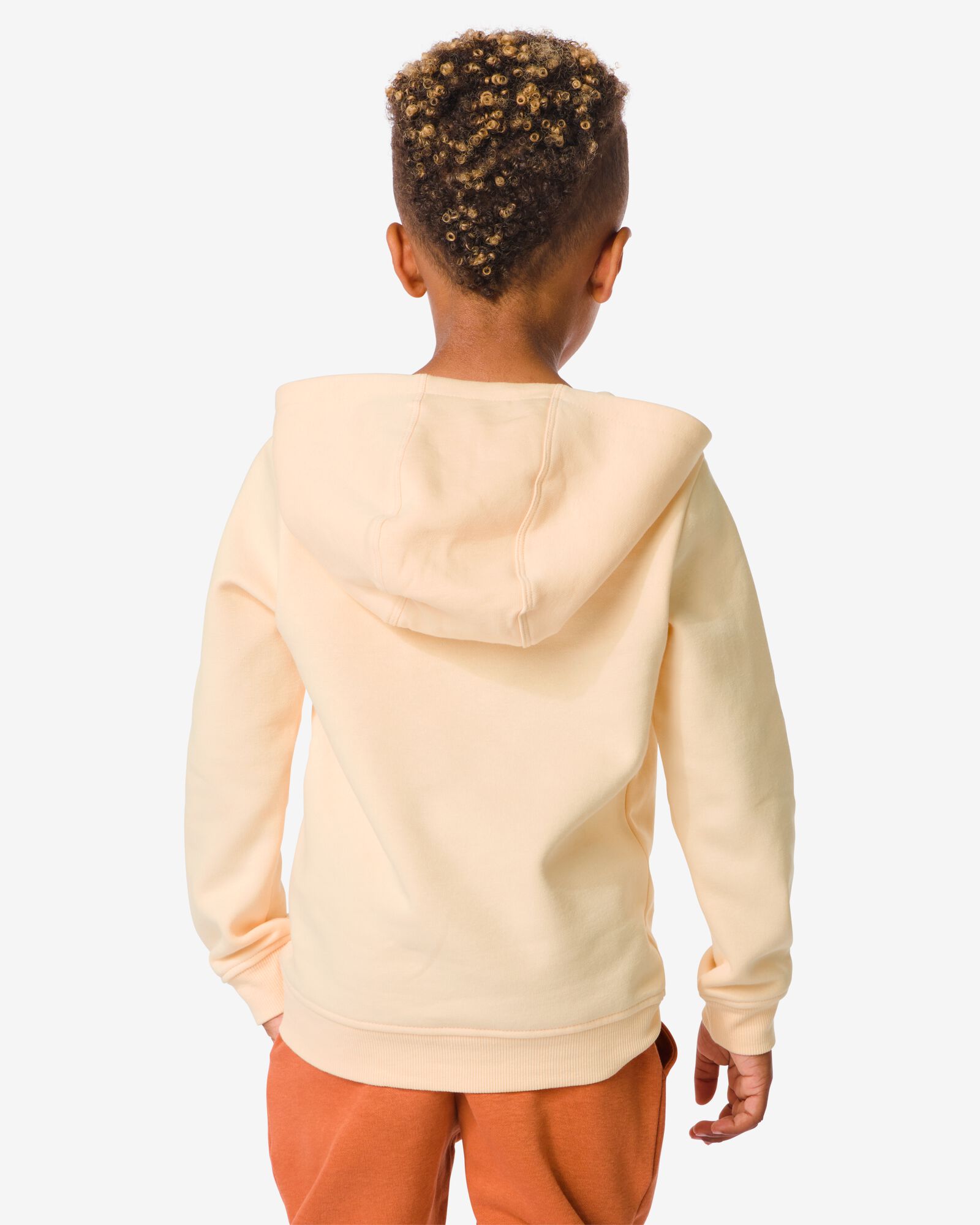 kinder hoodie met kangeroezak roze 86/92 - 30769441 - HEMA