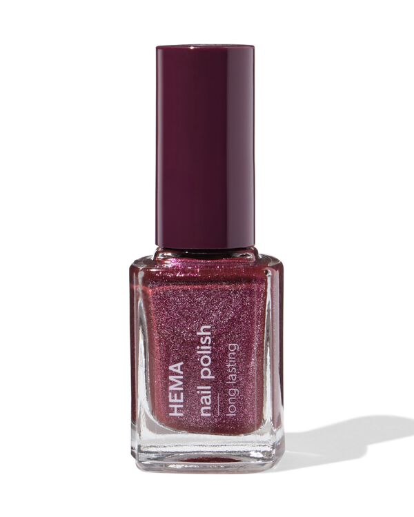 long lasting nagellak 56 maroon shimmer - 11240256 - HEMA