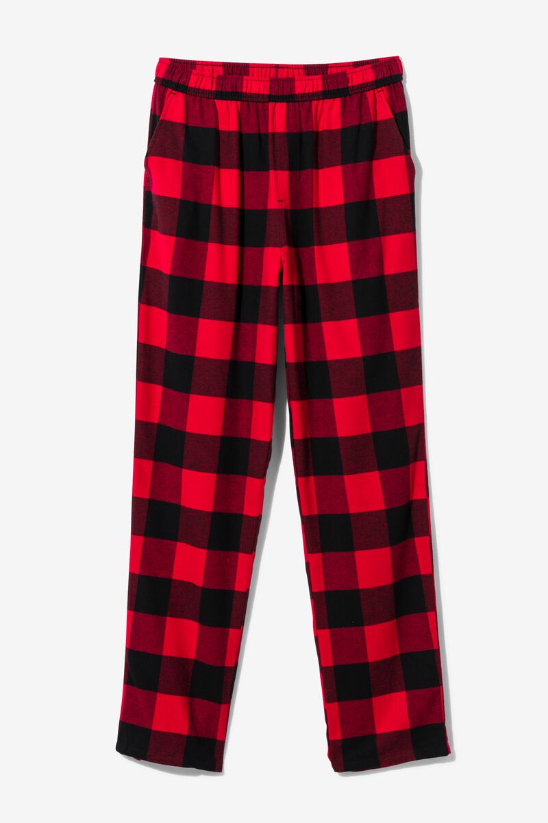 pyjama voor volwassenen flanel War Child rood - 1000029531 - HEMA