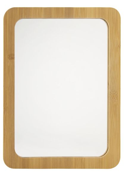 spiegel 23.5x34 bamboehout - 13321158 - HEMA