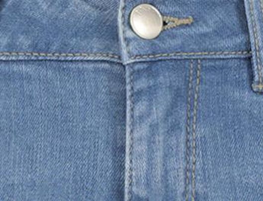 dames jeans - skinny fit lichtblauw lichtblauw - 1000018244 - HEMA