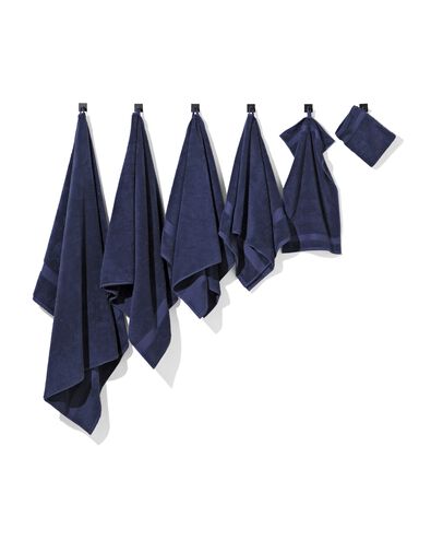 handdoek 50x100 zware kwaliteit nachtblauw nachtblauw handdoek 50 x 100 - 5250390 - HEMA