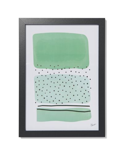 fotolijst A4 zwart hout  A4 zwart - 13621035 - HEMA