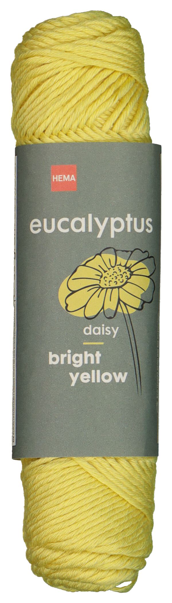garen eucalyptus geel geel - 1000022691 - HEMA