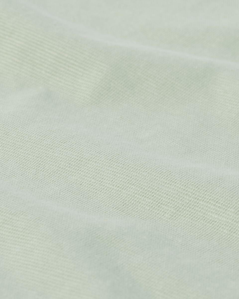 kinder t-shirt met borstzak groen groen - 1000030904 - HEMA
