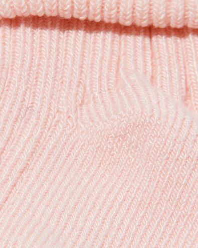 baby sokken met bamboe - 5 paar roze 0-6 m - 4760051 - HEMA