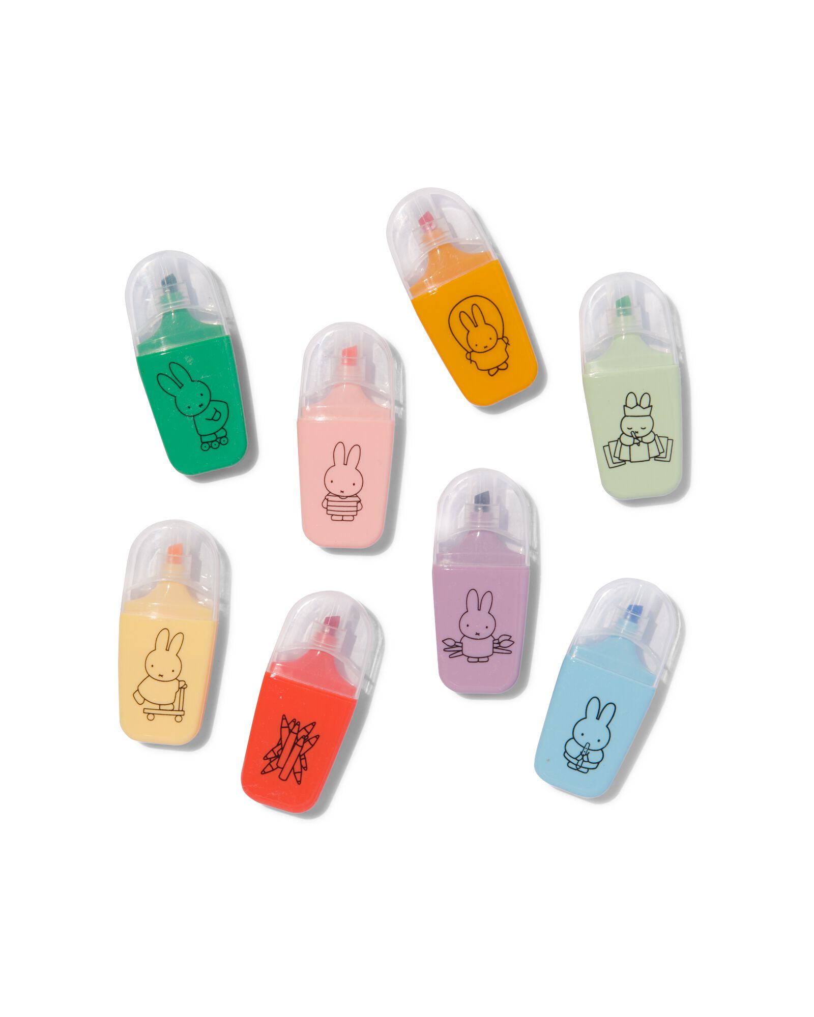 mini markers Nijntje - 8 stuks - 60410024 - HEMA
