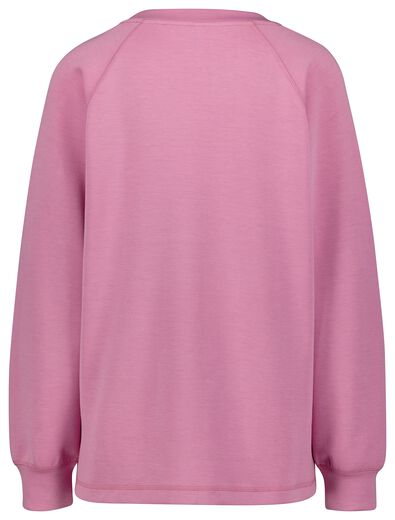 dames lounge sweater Nova roze - 1000028481 - HEMA