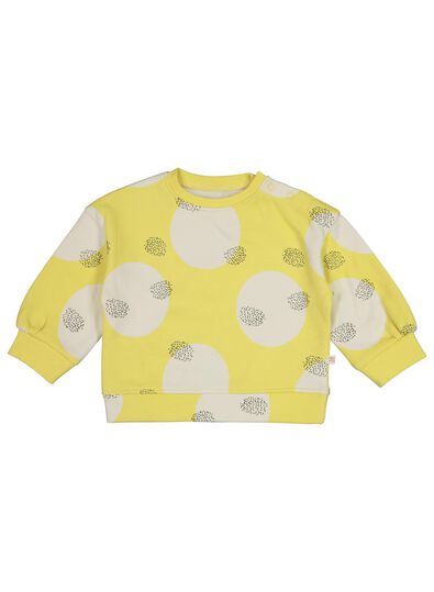 babysweater geel - 1000017449 - HEMA