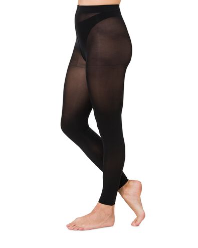 temp tech legging 40denier zwart 36/38 - 4062081 - HEMA