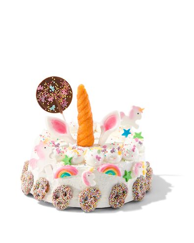 versierplezier eetbare topper - regenboogfeest - 10280002 - HEMA versierplezier eetbare topper - regenboogfeest - 10280002 - HEMA